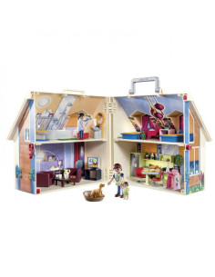 Playmobil City Life Casa Muñecas Maletín con Mango... 2