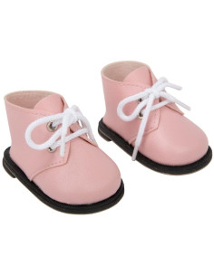 Set Botas Rosa para Muñecos de 45 cm
