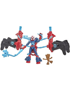 Figura Marvel Spiderman Bend and Flex Spiderman Space...