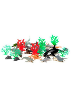 Set De 30 Piezas Animales Del Oceano 2