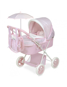 Carro de Muñecas Niza Plegable con Sombrilla DeCuevas...
