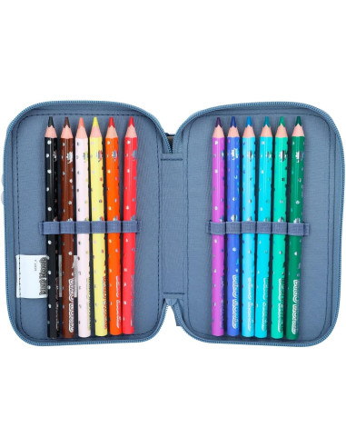 World Dino Mini-Estuche de 2 Compartimentos...