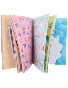 TOPModel libro de pegatinas por números Fantasy 2