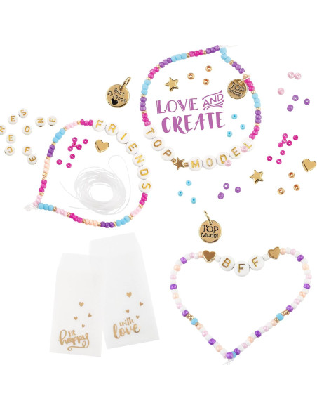 TOPModel - Kit de manualidades para hacer pulseras DIY
