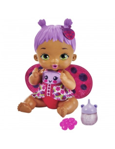 My Garden Baby Mariposa Morada Muñeca Bebé Hace Pipí 