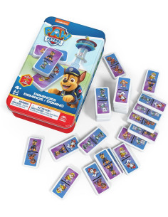 Patrulla Canina DOMINÓ Infantil: Juego de Mesa de 28...