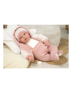 Muñeco Elegance 54cm Anuk Rosa (muñeco con peso)