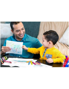 Ceras Crayola Jumbo lavables Bote 24 2