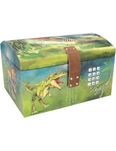 Dino World Cofre Del Tesoro Codigo, Sonido