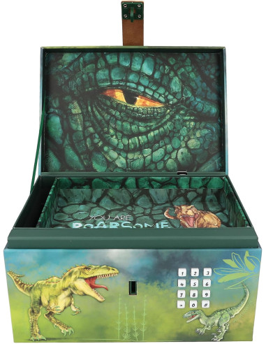 Dino World Cofre Del Tesoro Codigo, Sonido