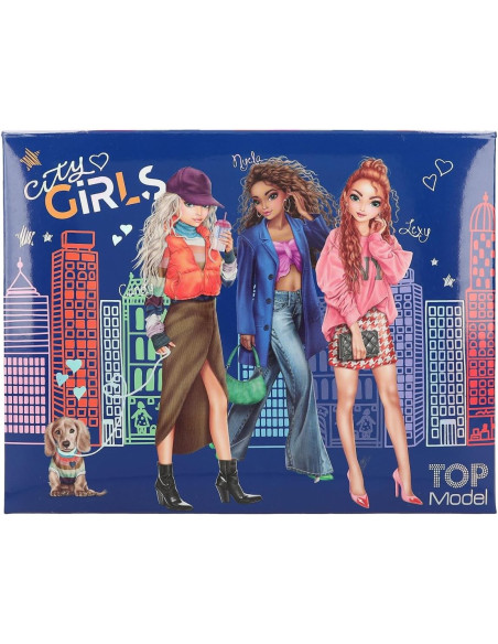 TOPModel City Girls - Caja de papelería