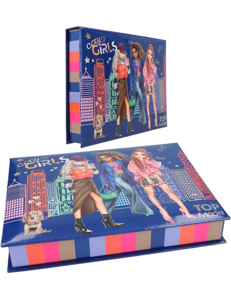 TOPModel City Girls - Caja de papelería