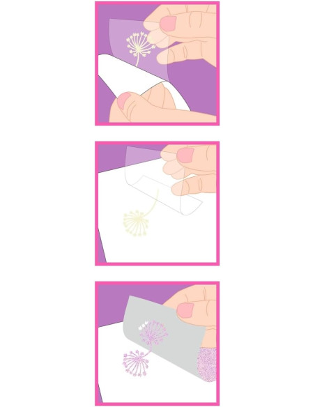 Ylvi - Libro para Colorear Stick & Shine, 24 páginas con Motivos de Unicornios y Criaturas mágicas