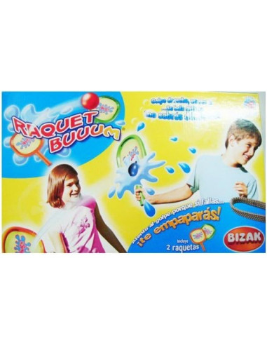 Raquet Buum Incluye 2 raquetas globos de agua y una pelota