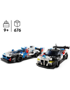 LEGO Speed Champions Coches de Carreras BMW M4 GT3 y BMW... 2