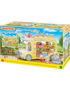 Sylvanian Families Autobús Arcoíris De La Guardería 2
