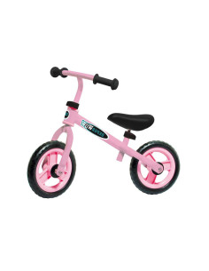 BICI ROSA SIN PEDALES ROSA SIN CASCO