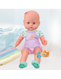 Nenuco - Mi Primer baño, un muñeco blandito de Cuerpo... 2