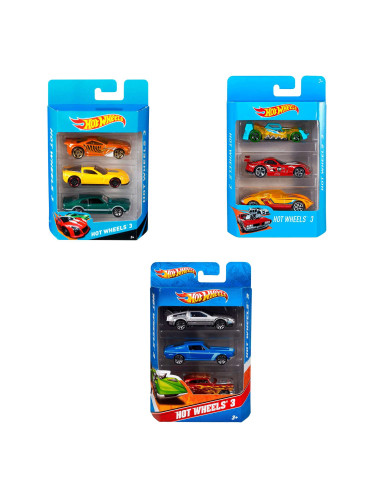 Hot Wheels Pack 3 Vehículos