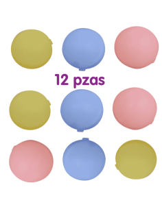 Globos de agua reutilizables 12 uds