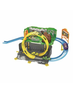 Pista de Dinosaurios Motor Planet - Set de coches y...