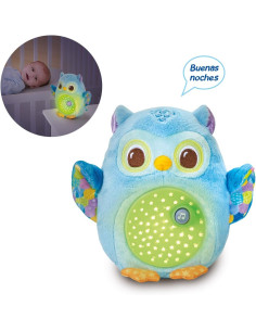 Proyector de peluche Búho estrellitas - Luz nocturna -... 2