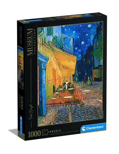 Van Gogh - Esterno di Caffè di notte - 1000 piezas - Museum Collection