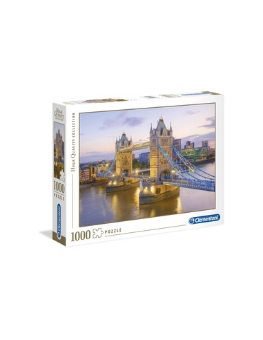 Clementoni, Puzzle 1000pzs Tower Bridge 