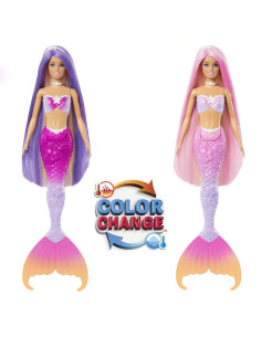 Barbie Malibu Sirena Cambia De Color 2