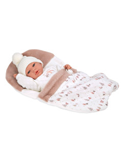Muñeca con Peso Elegance Andie Rosa con Saquito de Dormir...
