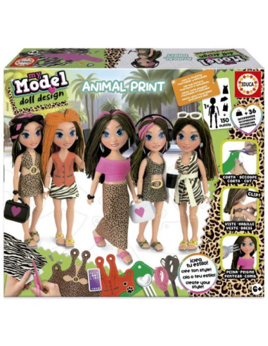 MY MODEL DOLL DESIGN ANIMAL PRINT