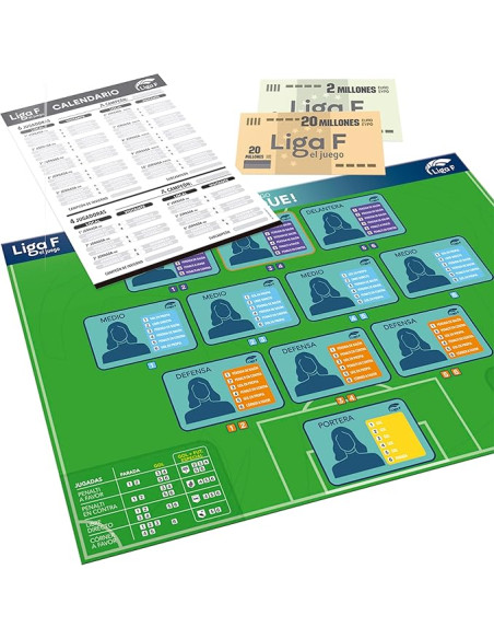 El Juego de La LigaF 24/25 | Juego de Mesa de la Liga Femenina de Futbol
