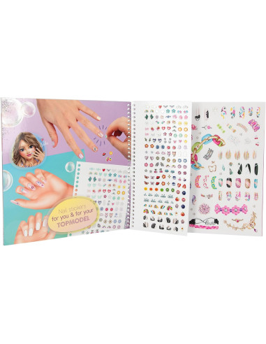 TOPModel-Libro para Colorear Hand Designer