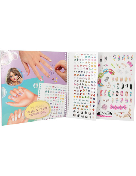 TOPModel-Libro para Colorear Hand Designer