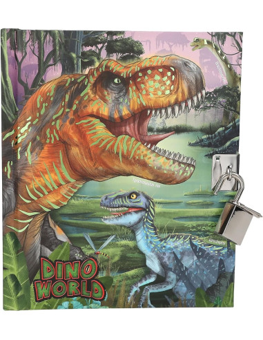 Dino World-Agenda con Cerradura