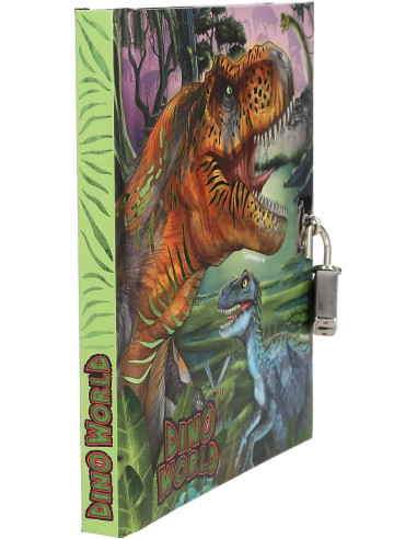 Dino World-Agenda con Cerradura