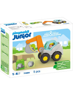 PLAYMOBIL Junior 71684 Pala Excavadora