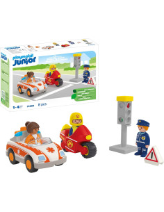 PLAYMOBIL Junior 71692 Héroes del día a día