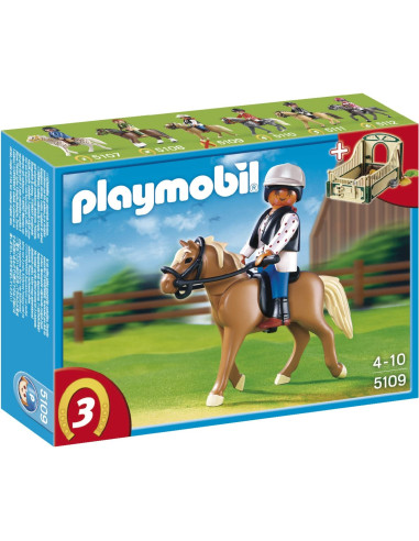 PLAYMOBIL - Haflinger Con Establo