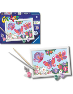 CreArt Serie E Classic - Mariposas de purpurina, Kit para...