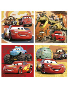 Puzzle Progresivo 12-16-20-25 Piezas Cars en Maleta 2