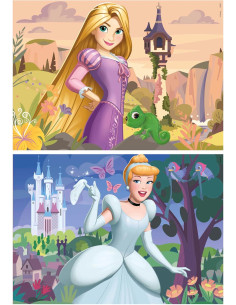 Disney Princess | Set de 2 Puzzles Infantiles con 48... 2