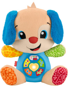 Perrito con Smart Stages Peluche musical de aprendizaje