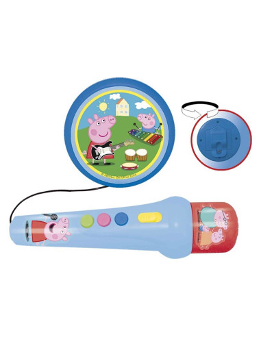 Peppa Pig Micrófono con amplificador 