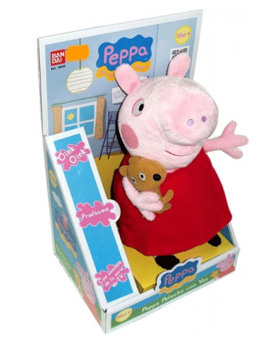 Peluche Peppa con voz