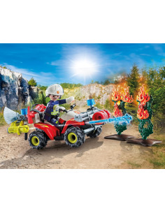 Playmobil 71825 Quad De Bomberos 2