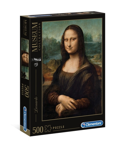 Leonardo - Gioconda - Puzzle 500 piezas - Museum Collection-Louvre