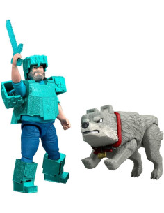 Mattel Minecraft Movie Pack Figura Steve con Armadura de... 2