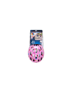 Set Casco + Protecciones Rosa 2