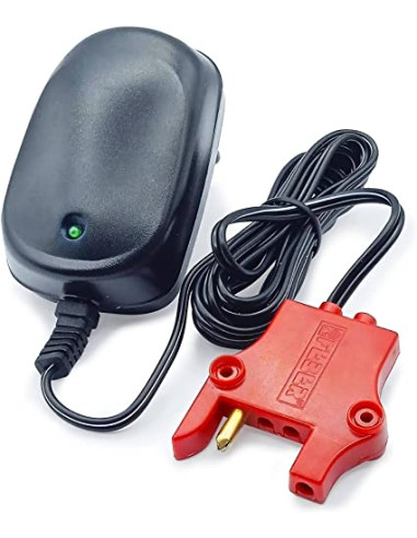 FEBER - Cargador 12 V 1AH, oficial de FEBER válido para baterías de vehículos eléctricos de juguete